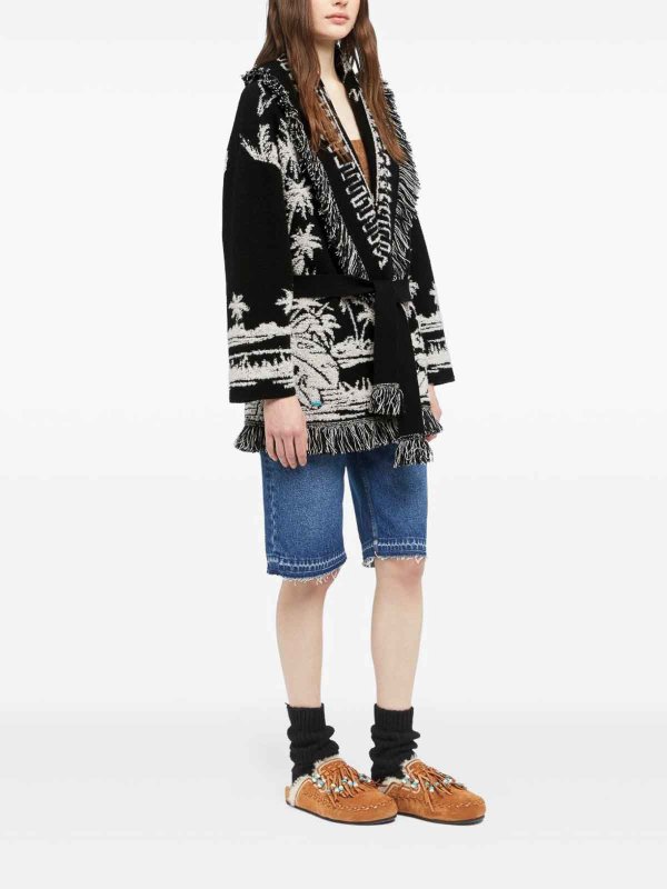 Palm Groove Tales Cardigan shop online: ALANUI