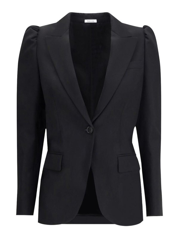 ALEXANDER MCQUEEN: blazers - Single-Breasted Jacket