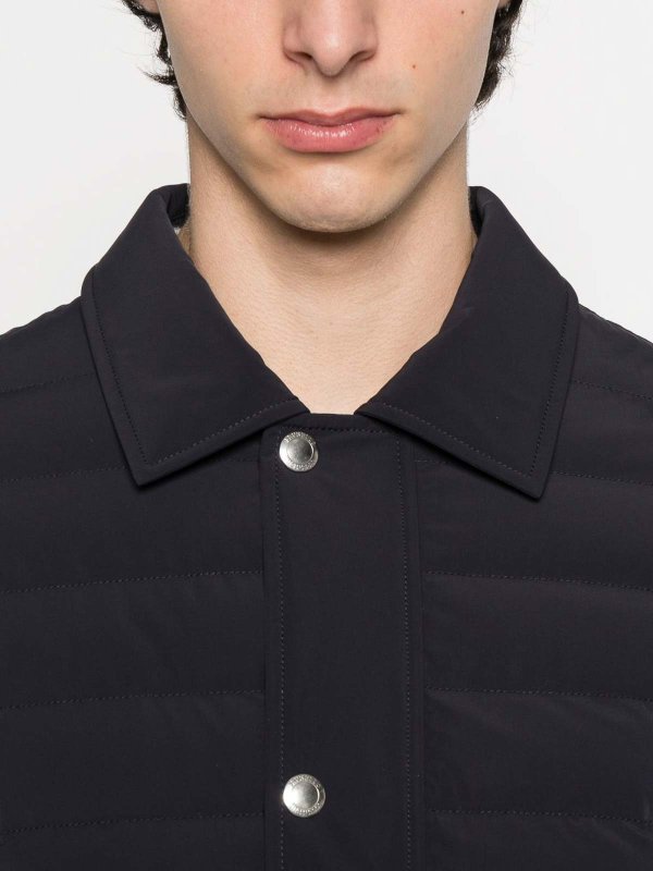 Daunenjacke - Blau shop online: BRUNELLO CUCINELLI