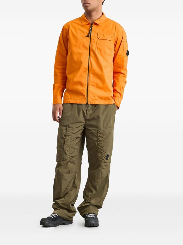 C.P. COMPANY: casual jackets online - Organic Gabardine Zipped Overshirt
