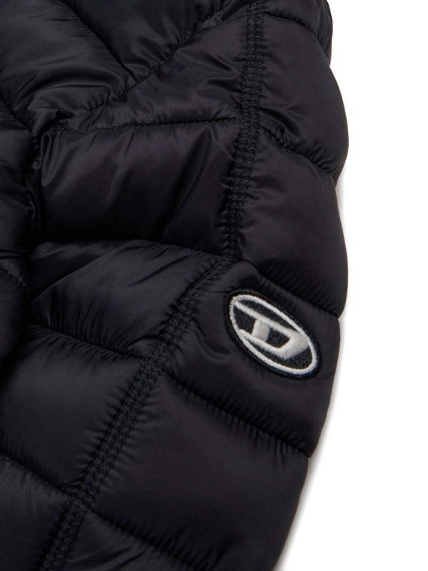 DIESEL: casual jackets online - Jwstone Nylon Jacket With Hood