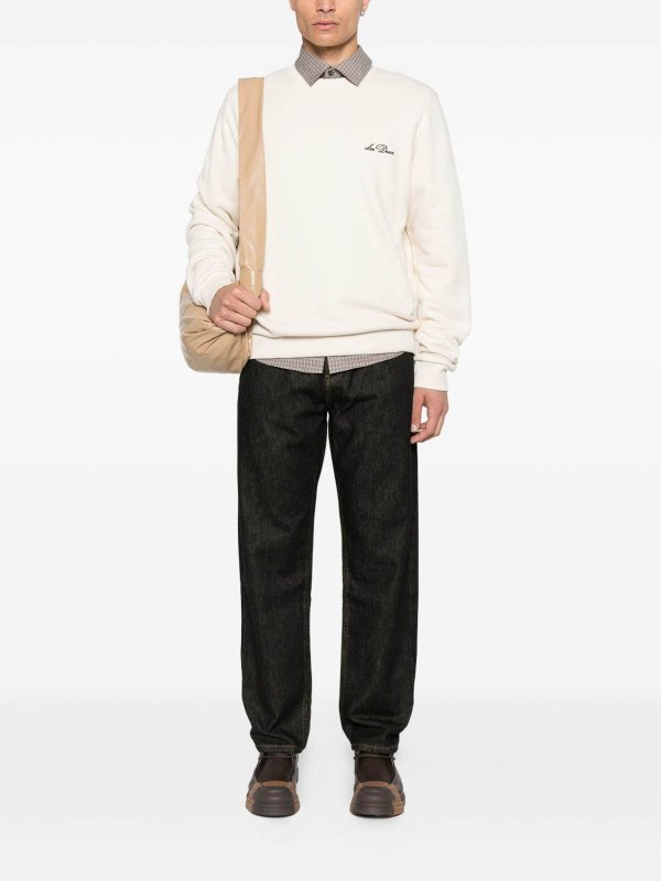 LES DEUX: bootcut jeans online - Ryder 2-Tone Denim Jeans