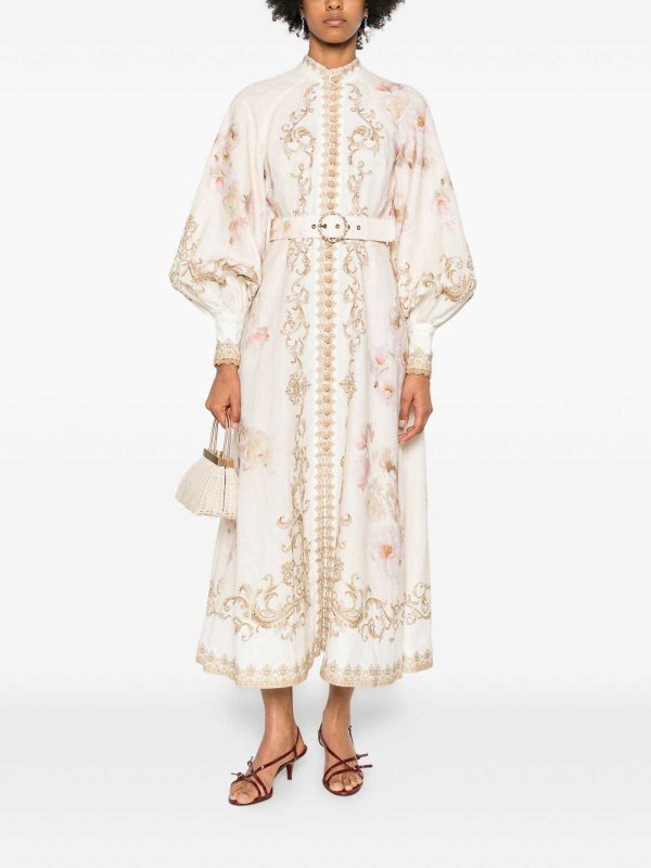 The Best Shops ZIMMERMANN: Robe longueur genou - Robe Au Genou - Multicolore