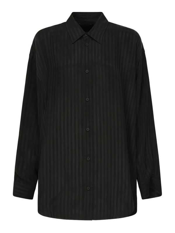BALENCIAGA: shirts - Cupro Shirt