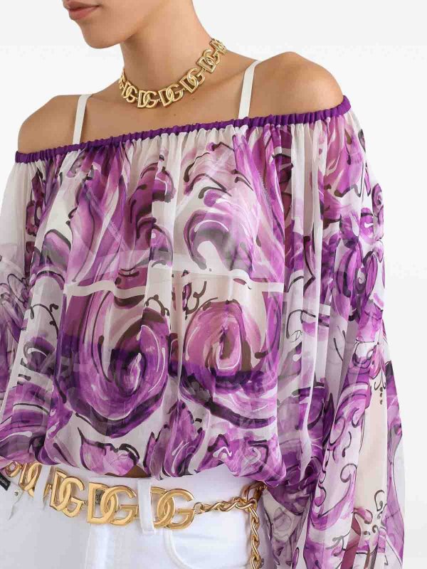 Top - Weiß shop online: DOLCE & GABBANA