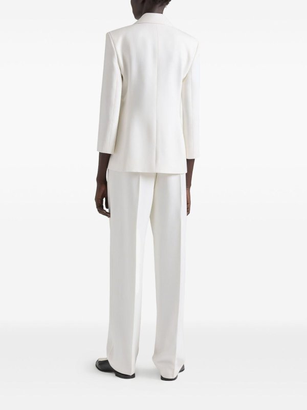 The Best Shops GIVENCHY: テーラードトラウザー - テーラードパンツ - 白