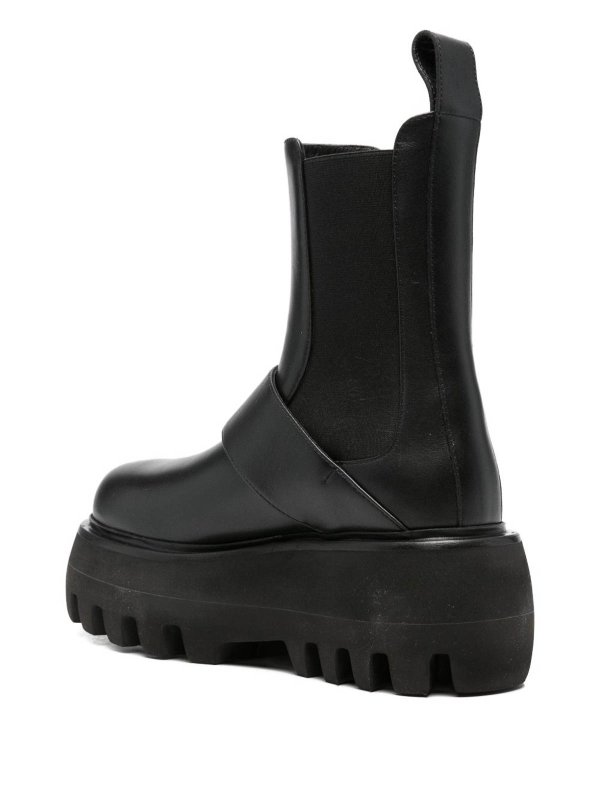 ALEXANDER MCQUEEN: boots online - Sofa Buckle Boot In Black