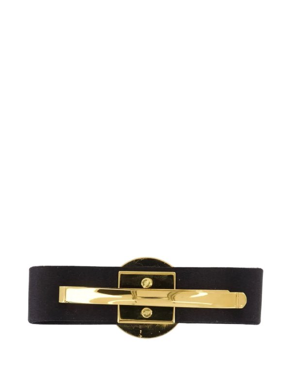 VERSACE: hair accessories online - Medusa Satin Hair Clip