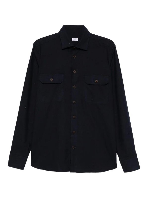 BORRIELLO NAPOLI: Hemden - Hemd - Schwarz