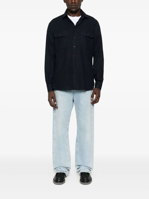 BORRIELLO NAPOLI: Hemden online - Hemd - Schwarz