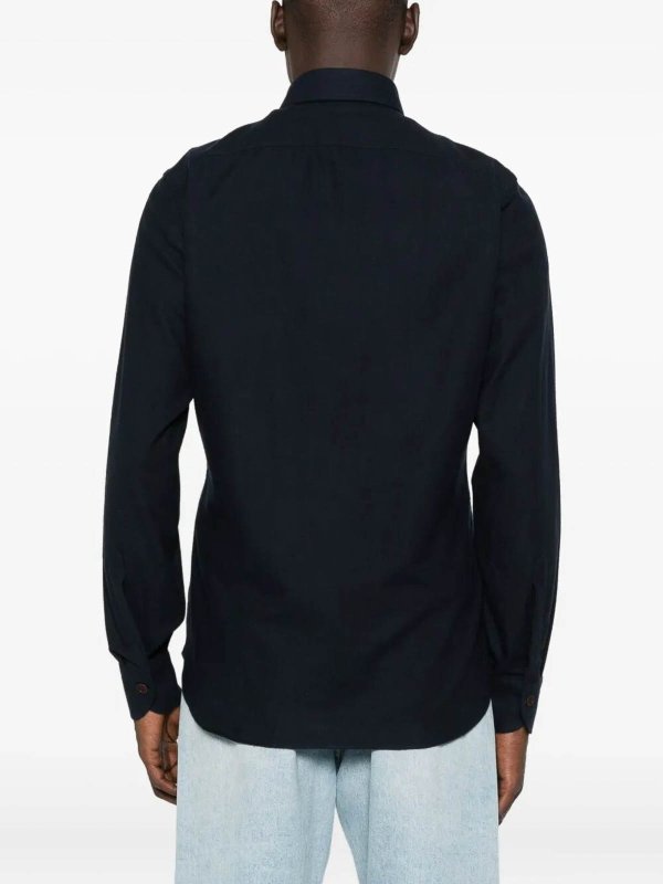 Hemd - Schwarz shop online: BORRIELLO NAPOLI