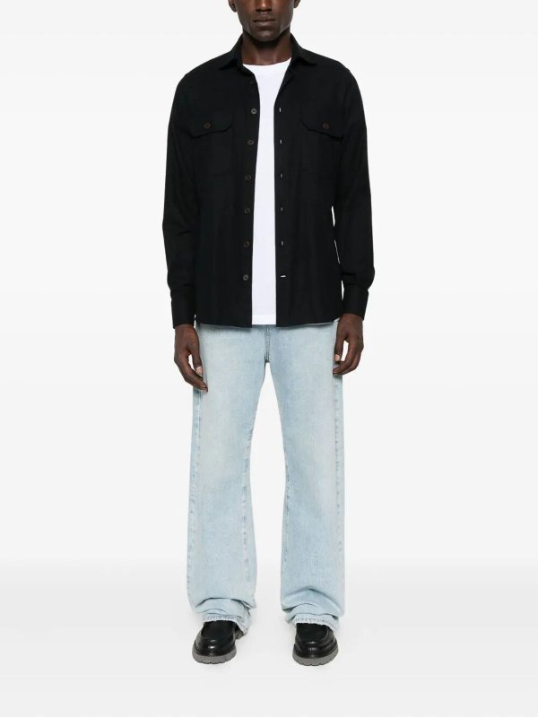 BORRIELLO NAPOLI: Hemden online - Hemd - Schwarz