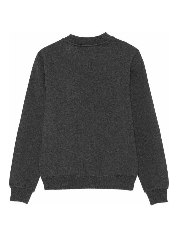 DOLCE & GABBANA: Pull col rond online - Pull Col Rond - Gris