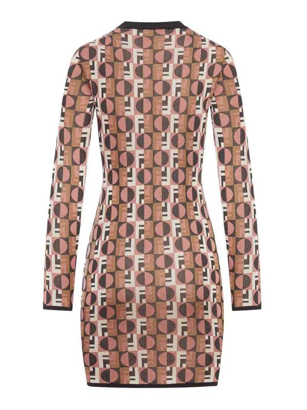 FENDI: knee length dresses online - Abito  Optical