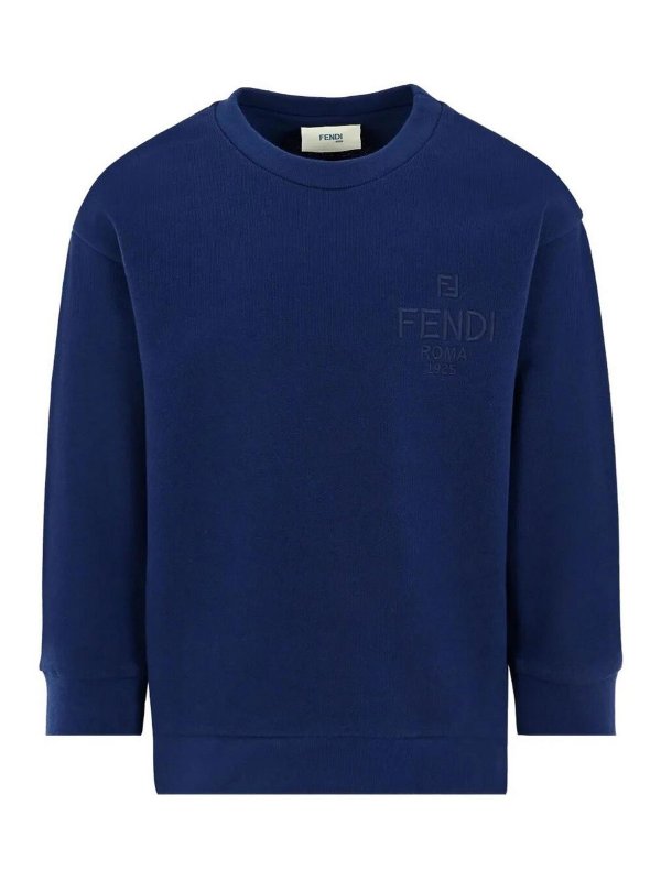 Fendi Jr: スウェット＆セーター - スウェットシャツ/セーター - 黒