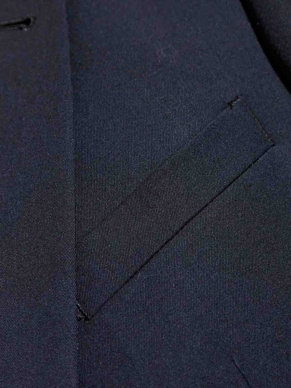 GIORGIO ARMANI: formal suits online - Wool-Blend Single-Breasted Suit