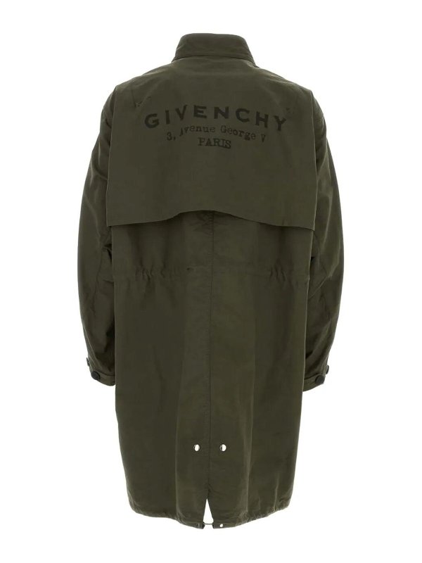 GIVENCHY: Parkas online - Parka - Marrón Claro