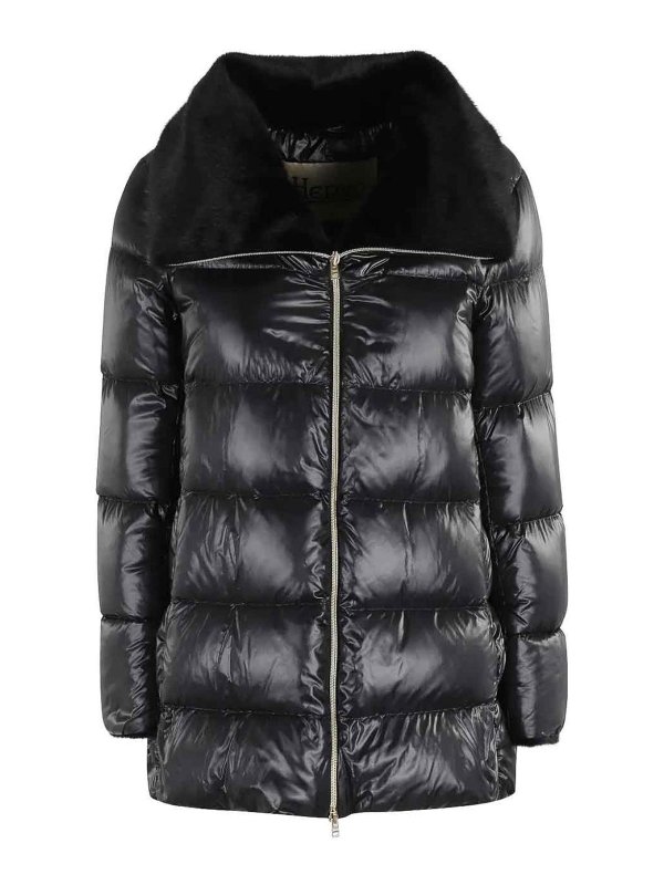 HERNO: Kurze Daunenjacken - Daunenjacke - Schwarz