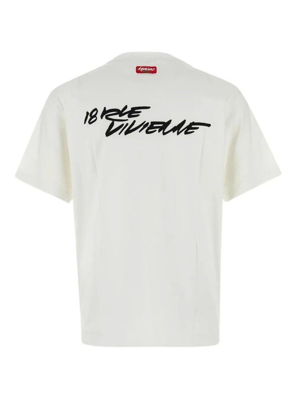 KENZO: t-shirts online - X Futura 2000 Cotton T-Shirt