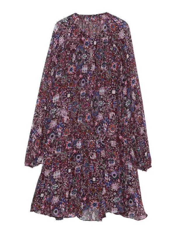 Isabel Marant Etoile: Vestidos media pierna online - Vestido Midi - Púrpura