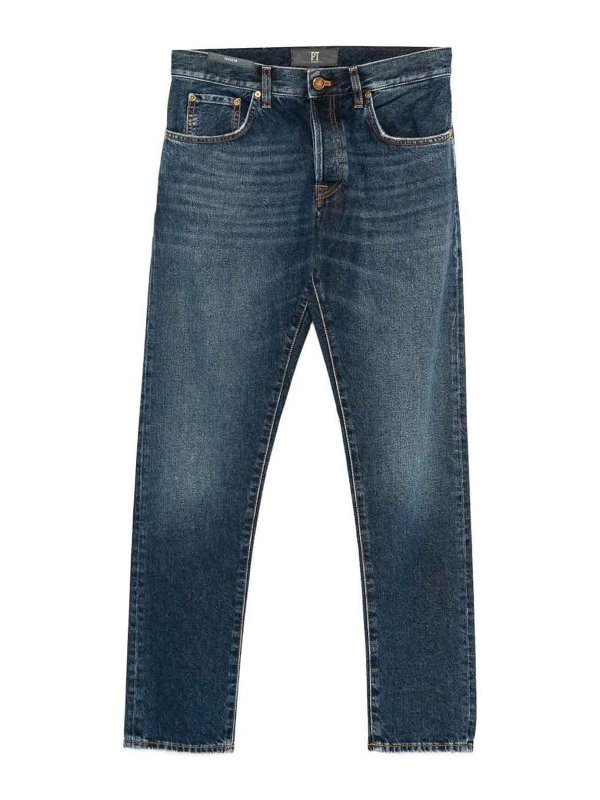 PT TORINO: Pantalons casual - Pantalons Décontractés - Denim