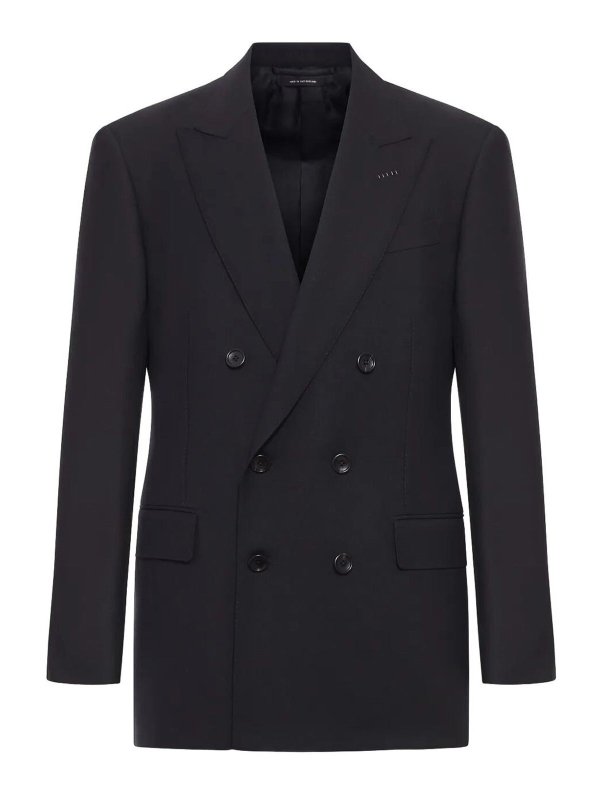 TOM FORD: Casualjacken - Casualjacke - Schwarz