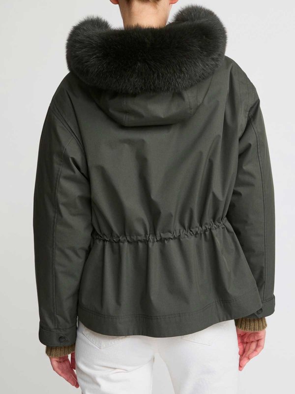 SALOMON buy online Parka - Dunkelbraun