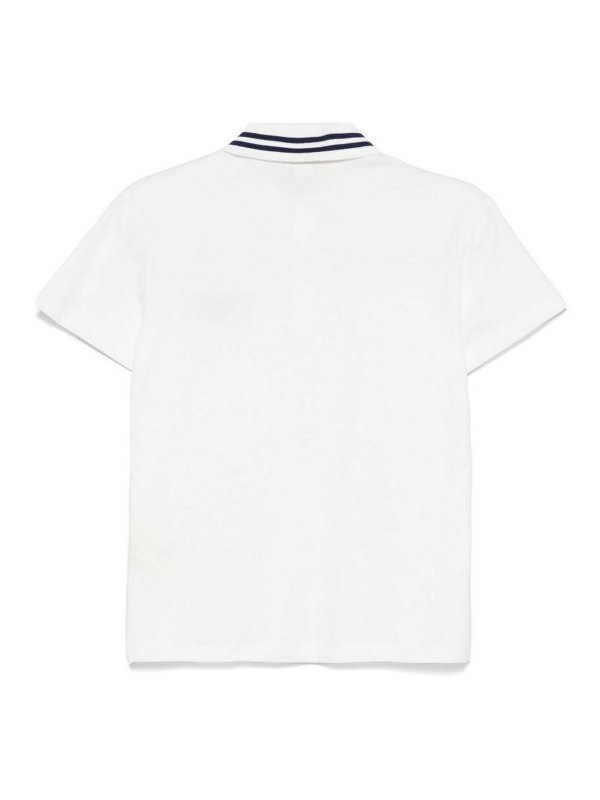 Fendi Jr: polo online - Polo a maniche corte di cotone