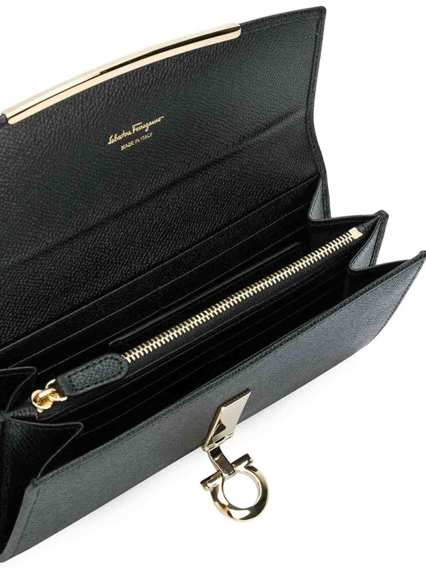 The Best Shops SALVATORE FERRAGAMO: portafogli - Portafoglio continentale di Gancini