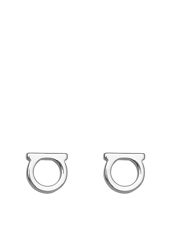 SALVATORE FERRAGAMO: Earrings - Stud Ganc 8D