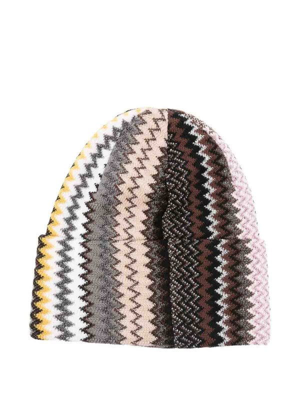 MISSONI: ニットキャップ online - ビーニー帽 - 黒