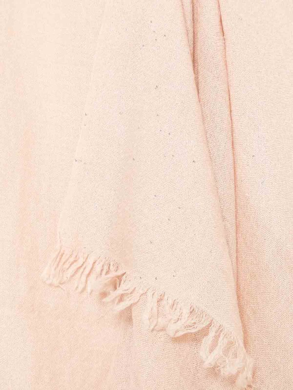 FALIERO SARTI: scarves online - Kundy Wool And Silk Fringed Scarf