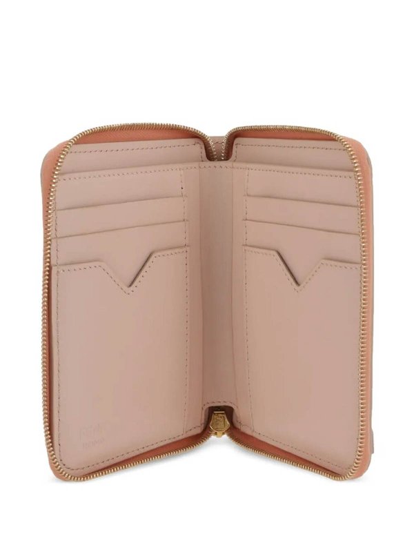 FENDI: wallets & purses online - Ff Diamonds Zip Around Medium Wallet