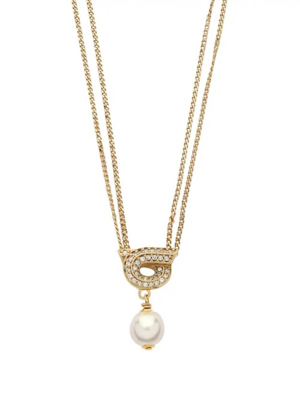 SALVATORE FERRAGAMO: Necklaces & Chokers online - Gancini pendant necklace