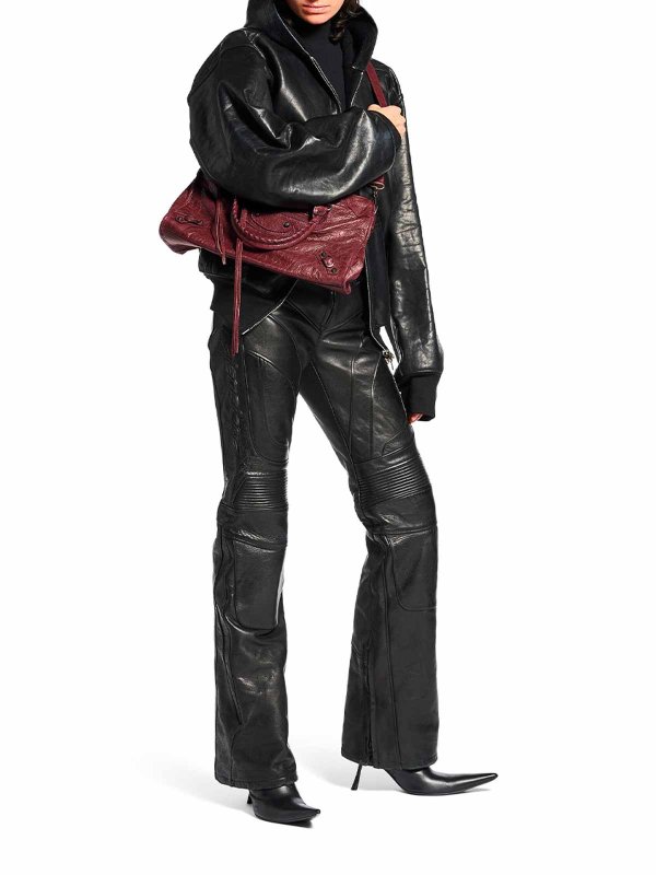 The Best Shops BALENCIAGA: Le City Medium Bag In Arena Lambskin