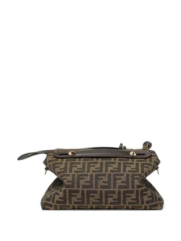 FENDI: cross body bags online - Ff Jacquard By The Way Soft Medium Bag