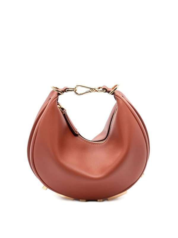 FENDI: cross body bags - Graphy Mini Hobo Bag
