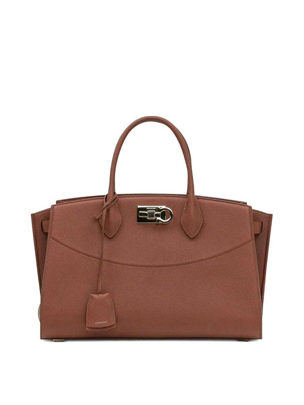 SALVATORE FERRAGAMO: totes bags - New Studio Soft Large Handbag