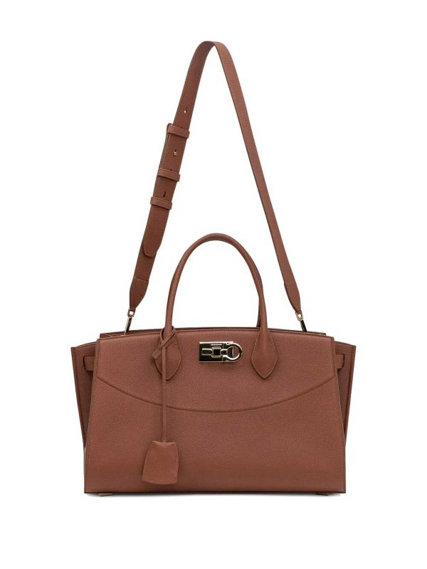 SALVATORE FERRAGAMO: totes bags online - New Studio Soft Large Handbag
