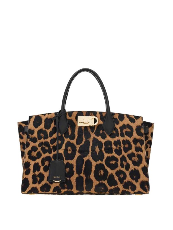 SALVATORE FERRAGAMO: Bolsas bandoleras - Bolsa Bandolera - Negro