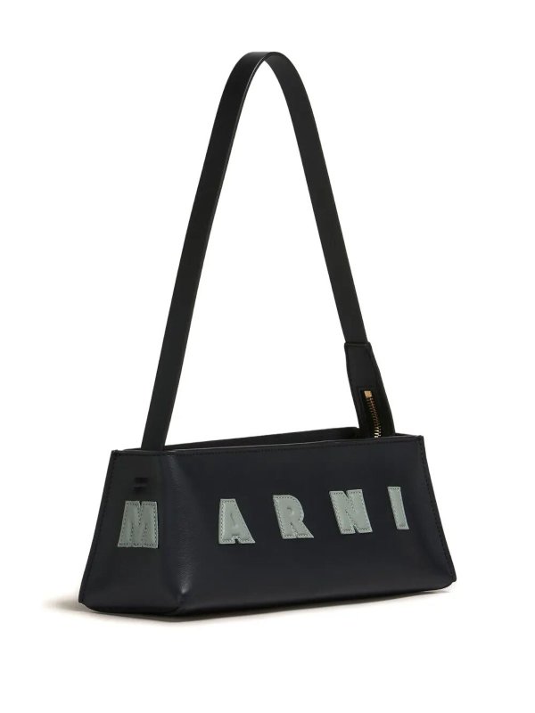 The Best Shops Marni: cross body bags - Leather Museo Baguette Bag