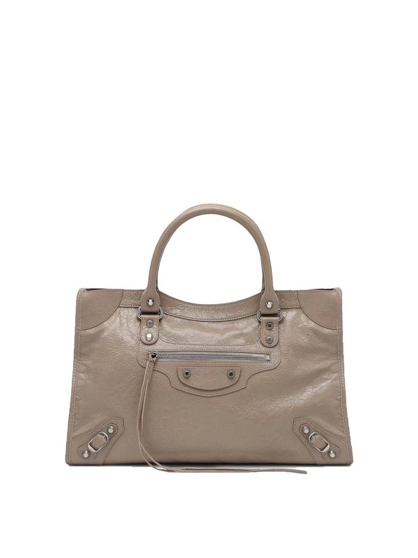 BALENCIAGA: クロスボディバッグ - クロスボディバッグ - ベージュ