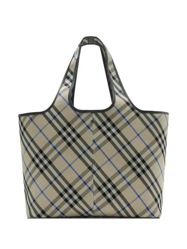The Best Shops BURBERRY: totes bags - Medium Check Tote Bag
