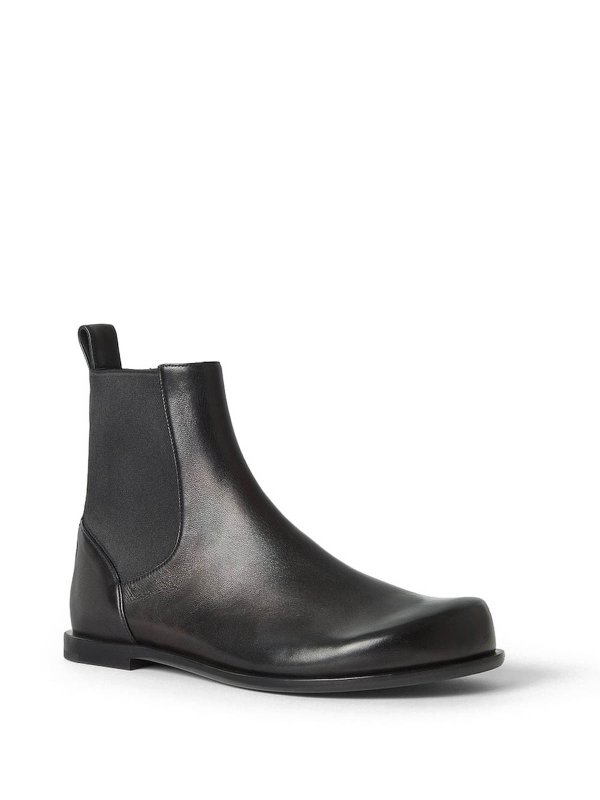 FENDI: boots online - Ff Squared Chelsea Boots In Nappa Leather