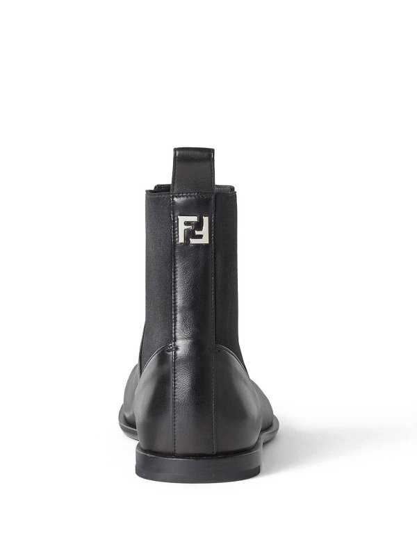 The Best Shops FENDI: boots - Ff Squared Chelsea Boots In Nappa Leather