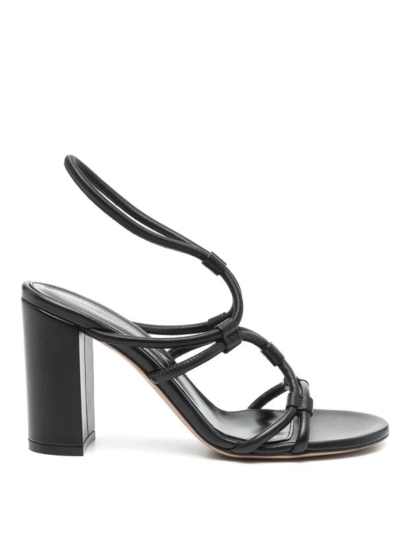 Gianvito Rossi: Sandalias - Sandalias - Negro