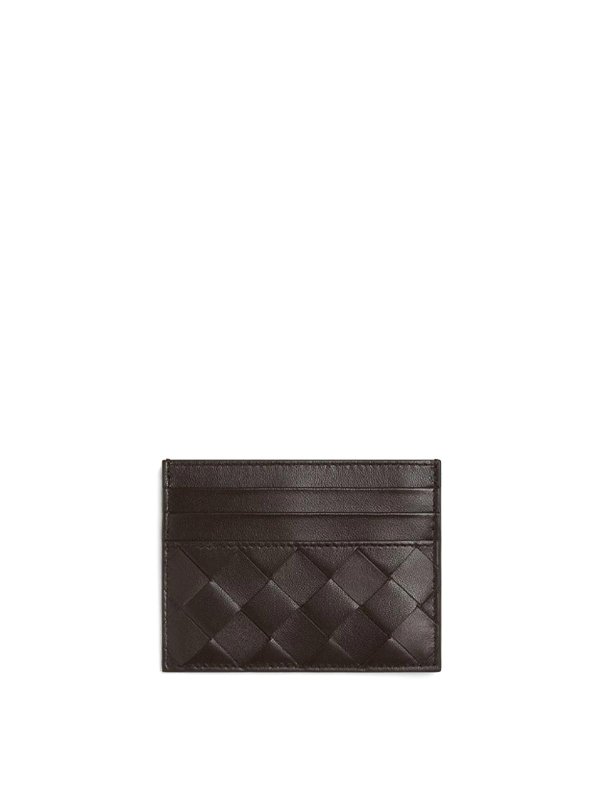 BOTTEGA VENETA: wallets & purses - `Intrecciato Credit Card Case`