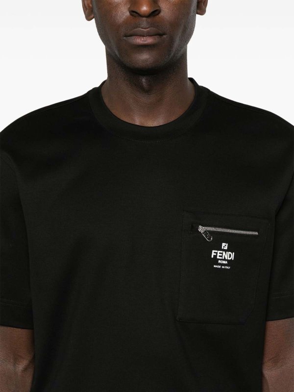 The Best Shops FENDI: t-shirts - ` Roma` Print T-Shirt