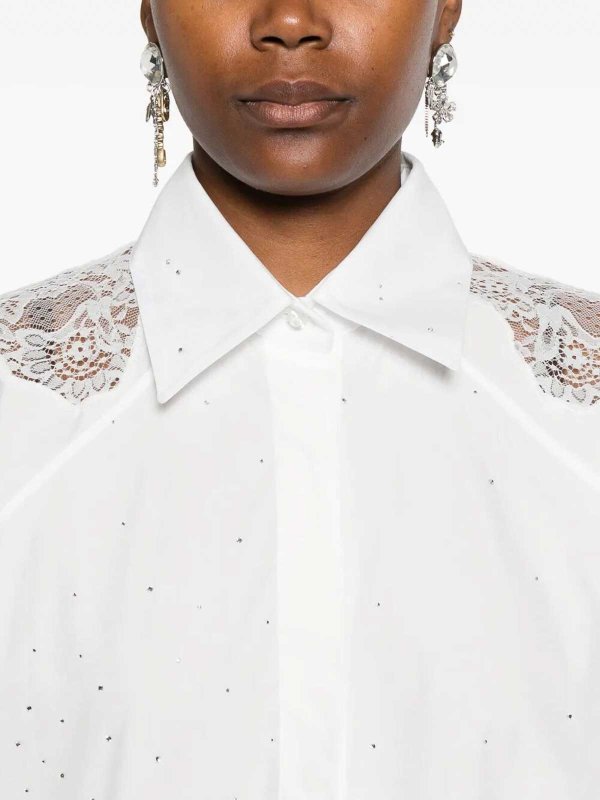 The Best Shops GIUSEPPE DI MORABITO: Chemises - Chemise - Blanc