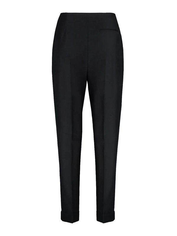 ALBERTA FERRETTI: Pantalons casual online - Pantalons Décontractés - Noir